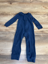 Carter's Ribbed Footless Sleeper Navy sz 18m