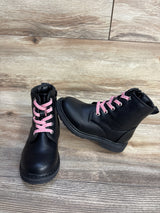 Jumping Beans Tartar Combat Boots, Black sz 9c
