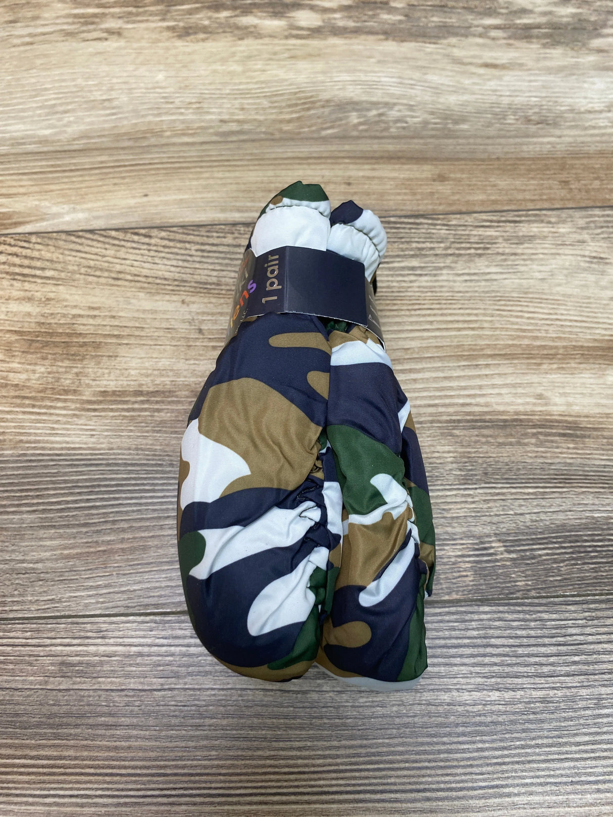 NEW ThermaWear Kid's Ski Green Camo Mittens OSFM (1-3Y)