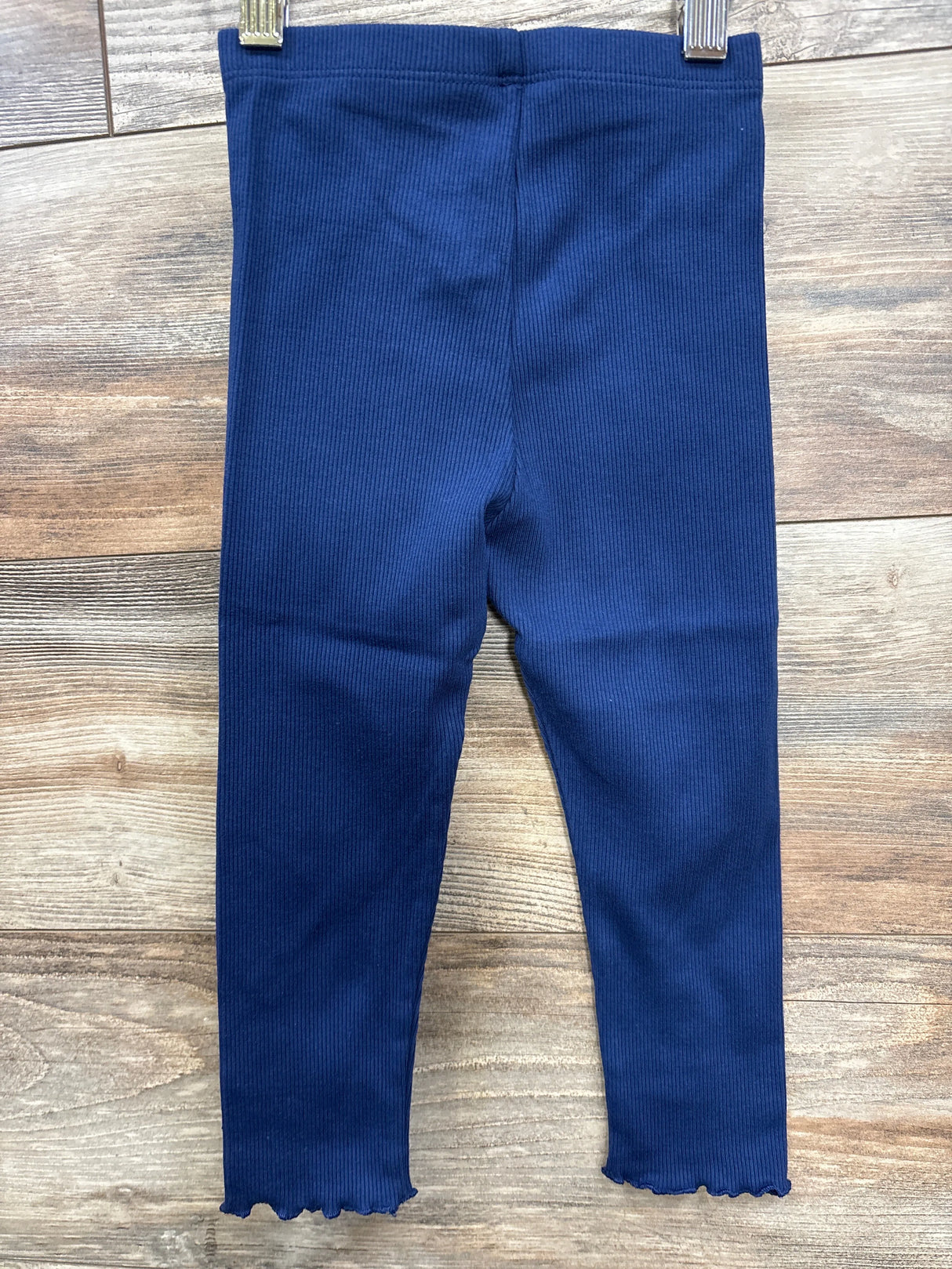 NEW Okie Dokie Ribbed Navy Blue Leggings sz 3T