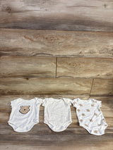 Disney Baby 3pk Winnie The Pooh Bodysuit Set White sz 0/3m