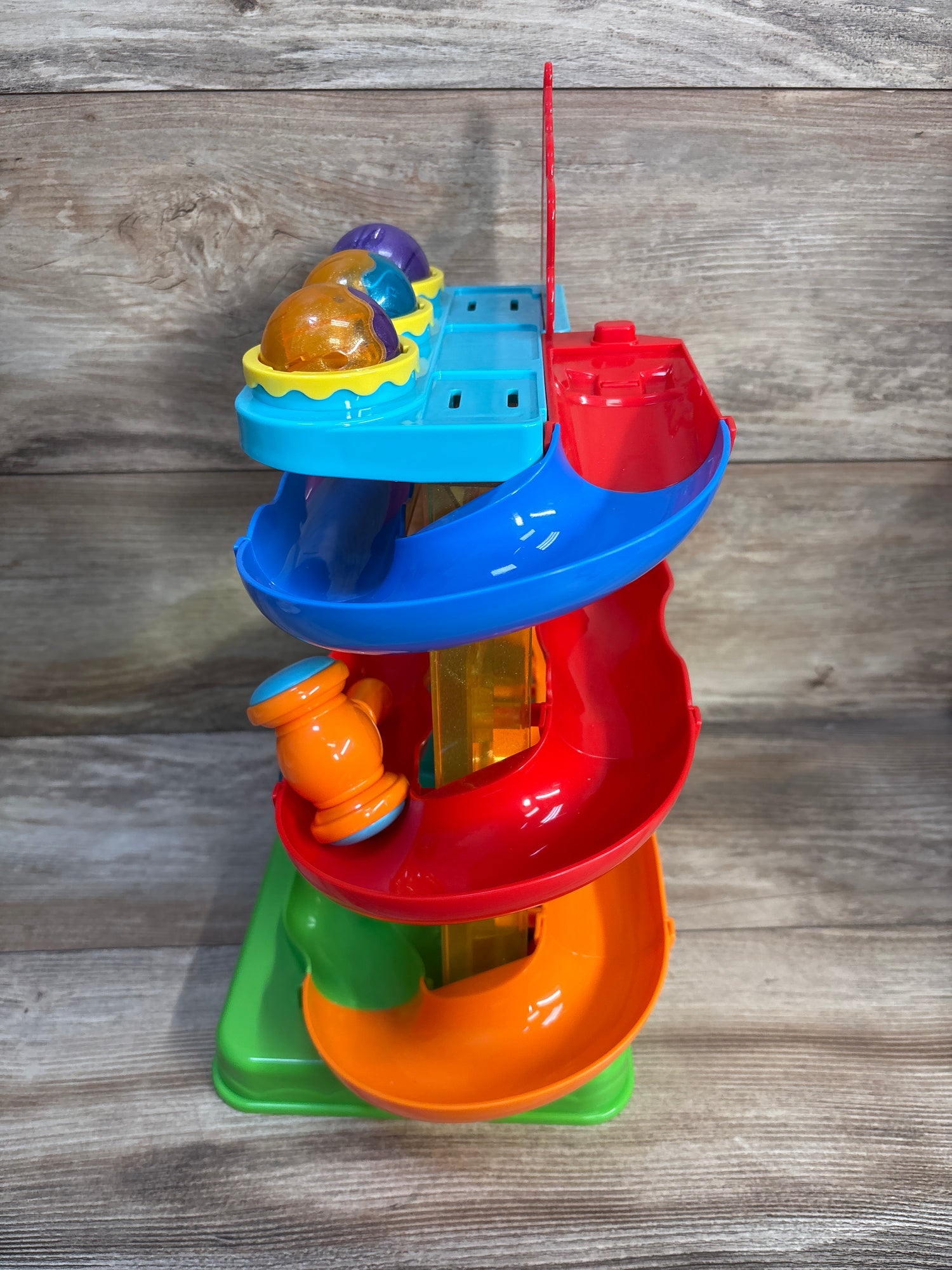 Stay Fun 2-in-1 Rolling Ball & Car Ramp Race Track