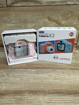 NEW Seckton Children's Digital Camera X2 Pink
