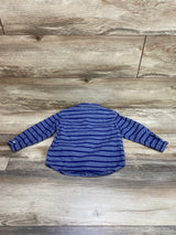 Tommy Hilfiger Striped Button Up Shirt Blue sz 24m