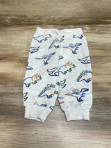 Carter's Dino Joggers Grey sz 12m - Me n Mommy To Be