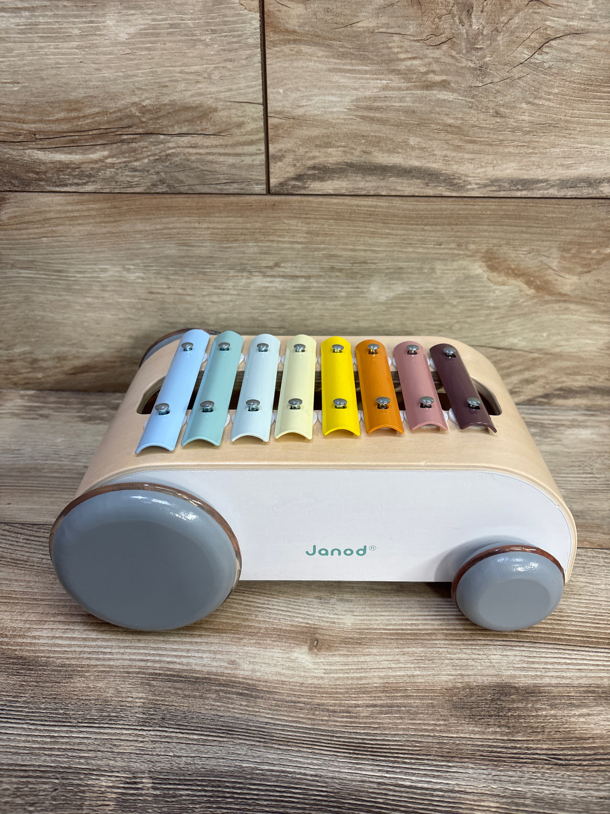 Janod - 2-in-1 Sweet Cocoon Xylo Roller