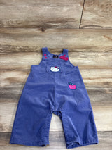 Box Lunch Hello Kitty Cord Overalls Purple sz 12m