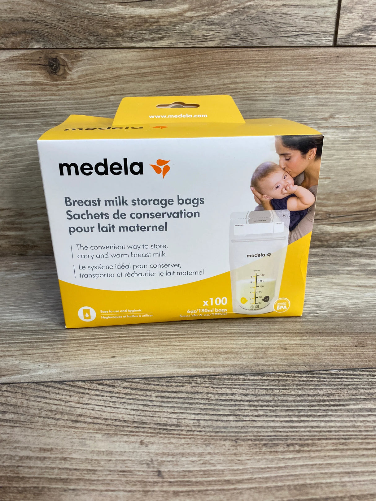 NEW Medela 100ct Breast Milk Storage Bags 6oz - Me n Mommy To Be