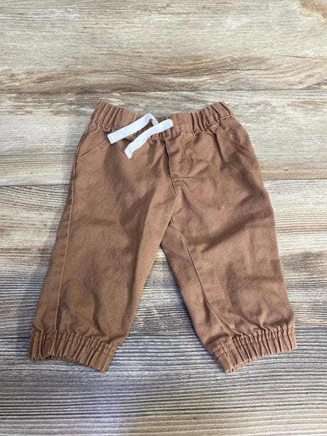 Just One You Pull On Jogger Pants Brown sz 6m - Me n Mommy To Be