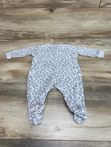 DKNY Leopard Print Sleeper Grey sz 0-3m