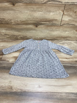 Zara Polka Dot Henley Dress sz 18-24m