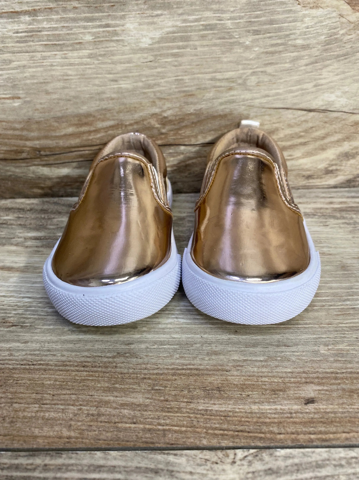 Crazy 8 Rose Gold Slip On Shoes sz 5c