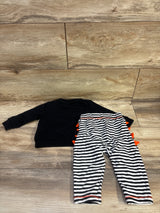 Cat & Jack 2pc Milk Monster Sweatshirt & Joggers Set Black sz 6-9m