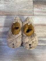 Baby Gap Cozy Bear Slippers Brown sz 5/6c