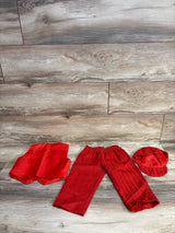 3pc Striped Vest Set Red sz 12m