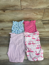 Children's Place 4pk Flutter Sleeve Bodysuits Pink sz 0-3m