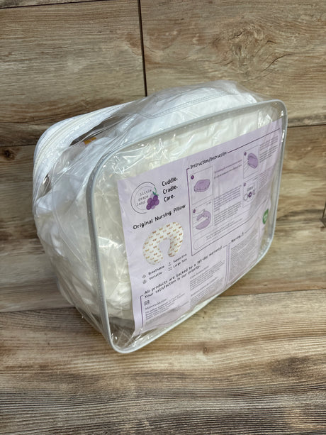 NEW Little Grape Land Nursing Pillow, Pink Gold Butterfly - Me n Mommy To Be