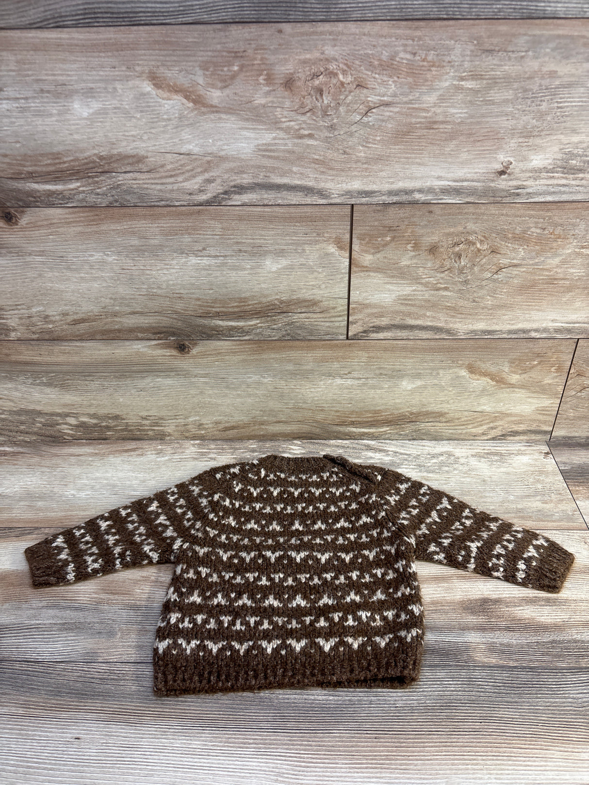 Zara Knit Sweater Brown sz 9-12m