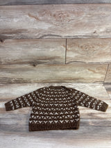 Zara Knit Sweater Brown sz 9-12m