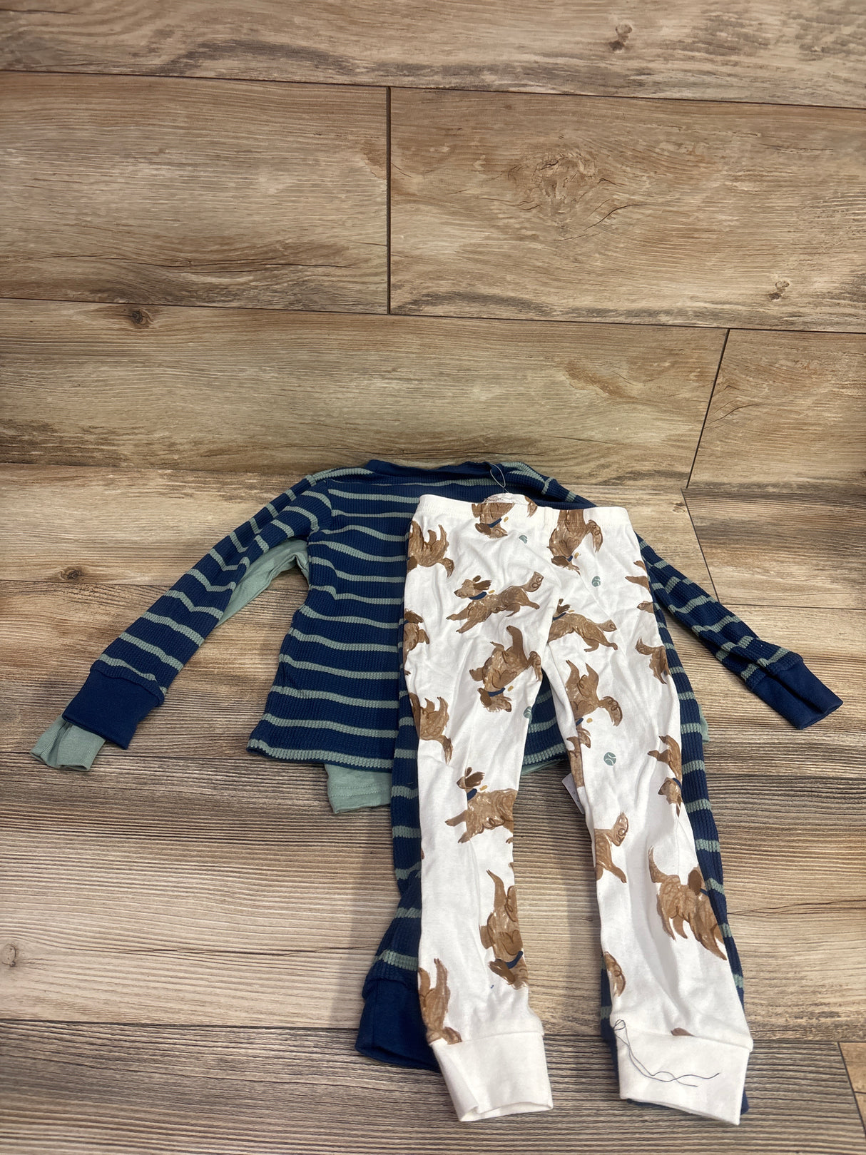 NEW Just One You 4pc Pajama Set Green sz 3T