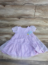 NEW Cat & Jack Tulle Overlay Dress Purple sz 3T
