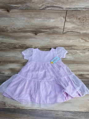 NEW Cat & Jack Tulle Overlay Dress Purple sz 3T - Me n Mommy To Be