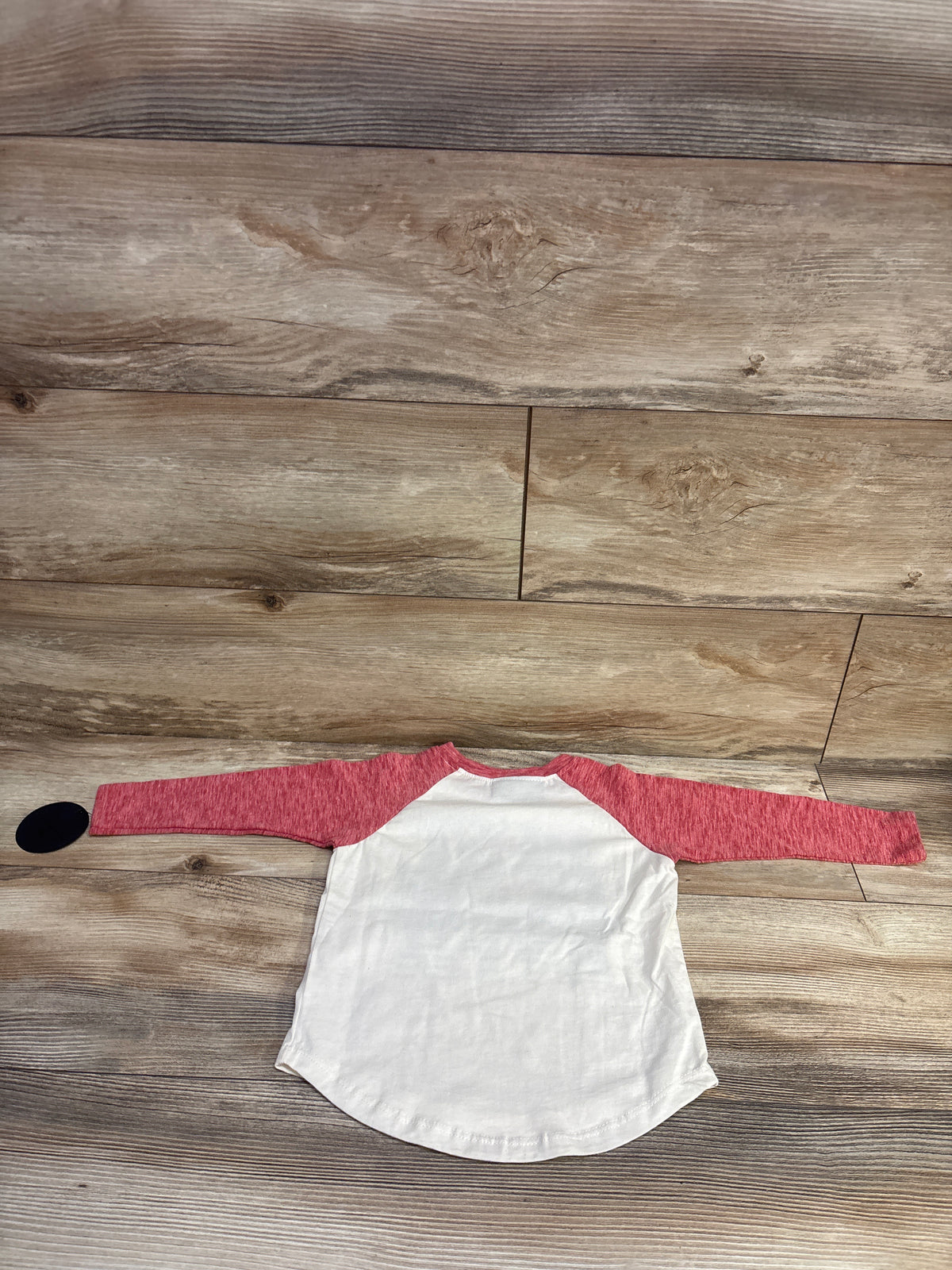 NEW Tiny Whales Best Dude Ever Raglan Shirt Red sz 18-24m