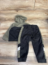 Body Glove 2pc Full Zip Hoodie & Joggers Green/Black sz 24m - Me n Mommy To Be