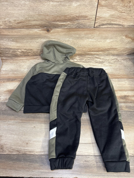 Body Glove 2pc Full Zip Hoodie & Joggers Green/Black sz 24m - Me n Mommy To Be
