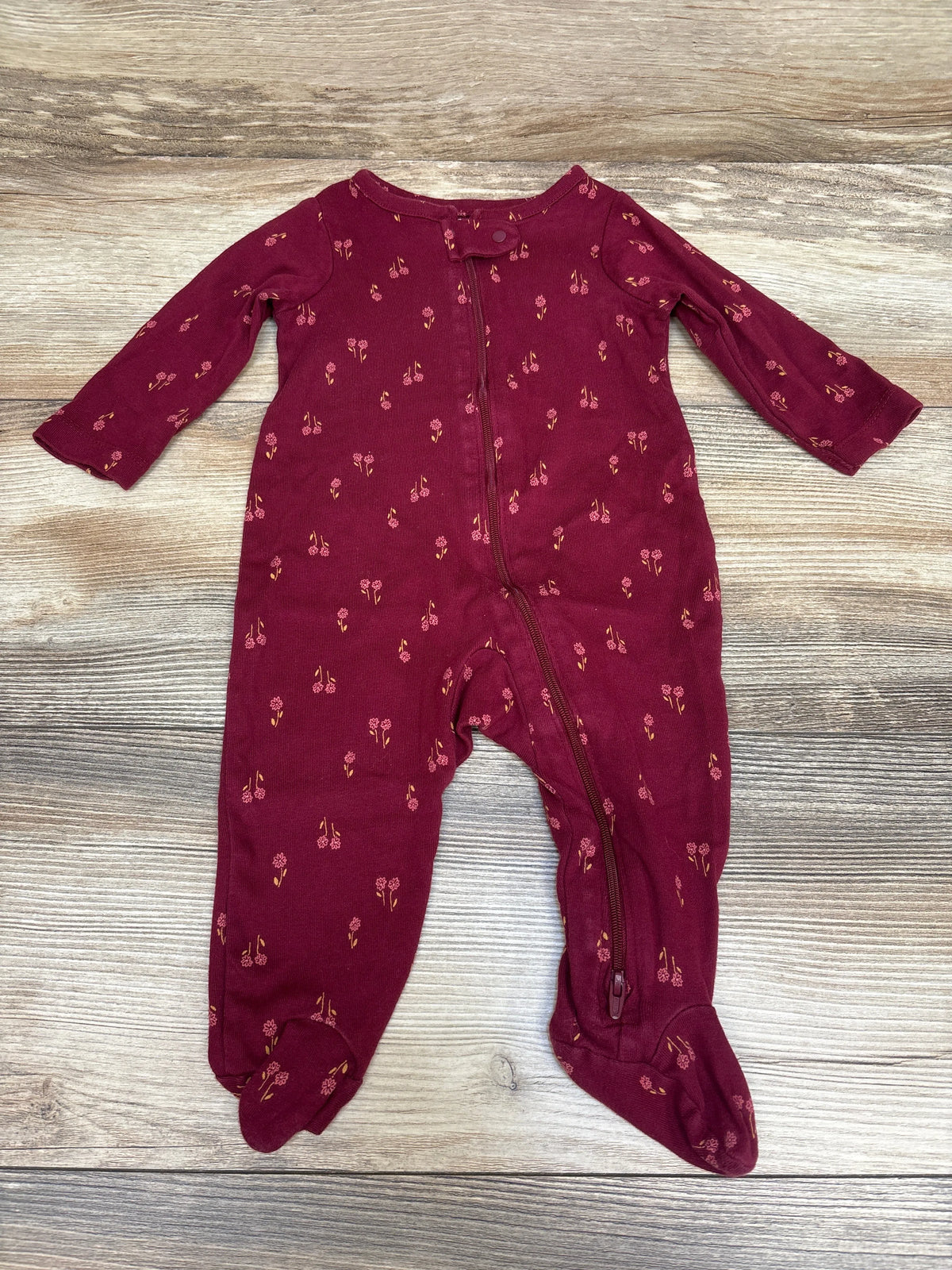 Just One You Floral Sleeper Red sz 6m