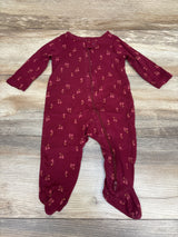 Just One You Floral Sleeper Red sz 6m