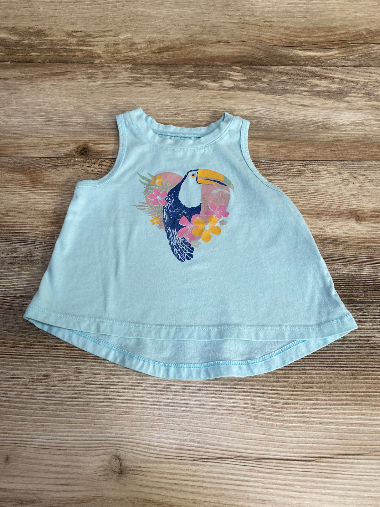 Oshkosh Toucan Tank Top Blue sz 18m