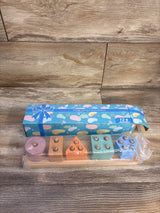 NEW HelloWood Montessori Sorting & Stacking Board 20pc