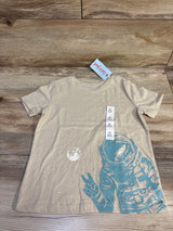 NEW Cat & Jack Astronaut Shirt Tan sz 5T