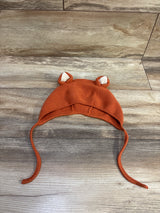 Hanna Andersson Knit Ear Hat Orange sz 2-5T