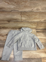 Baby Gap 2pc Zip Up Hoodie & Joggers Set Grey sz 2T