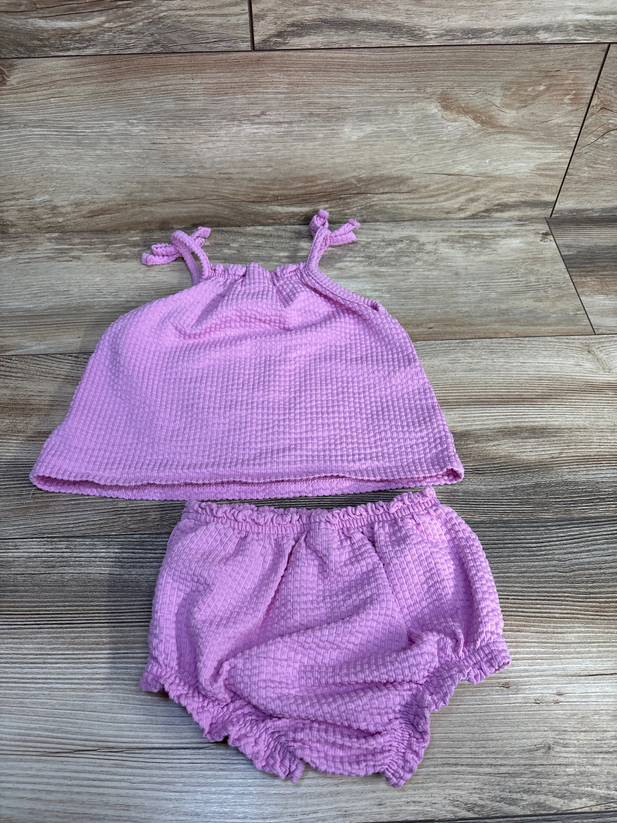 Cat & Jack 2pc Sleeveless Top & Bottoms Purple sz 18m - Me n Mommy To Be