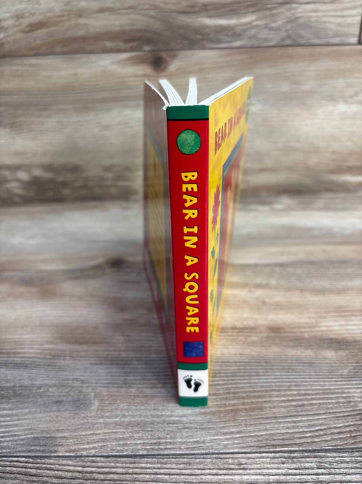 Barefoot Books Bear in a Square Board Book