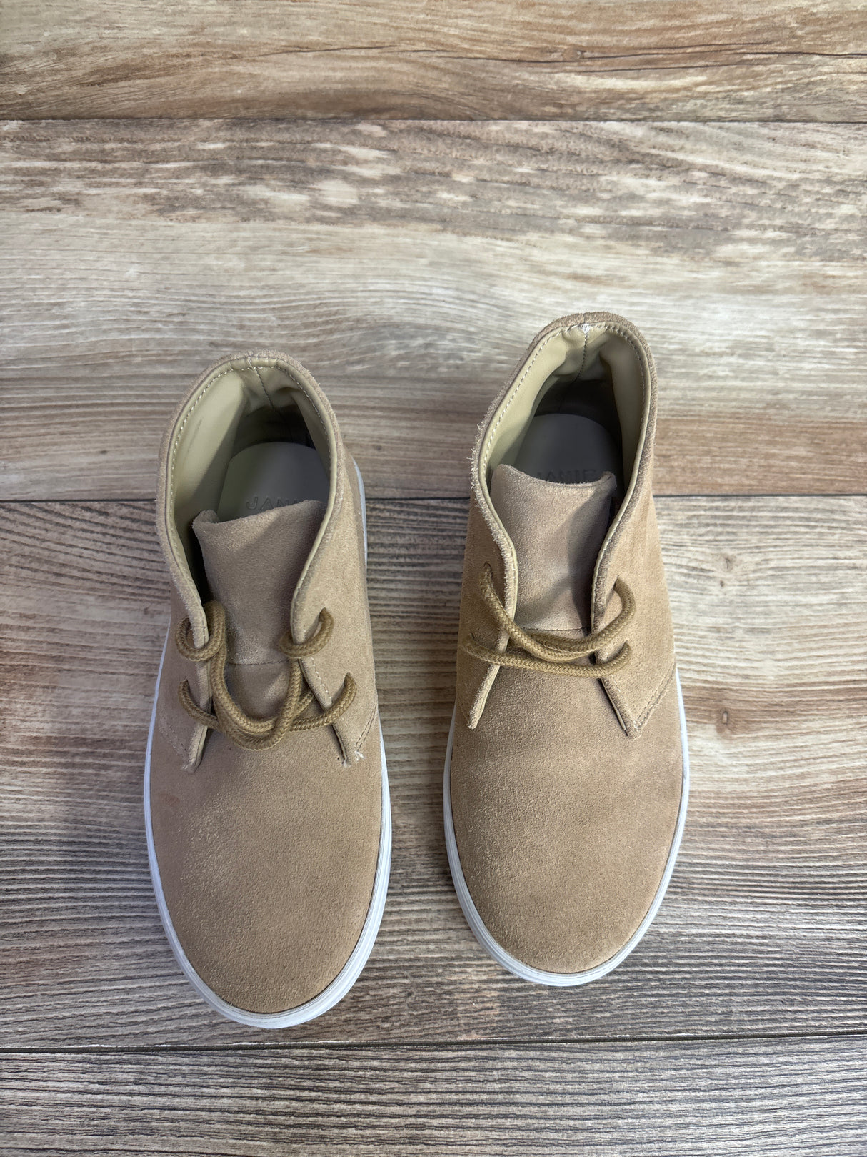 Janie and Jack Suede Chukka Sneakers Cornstalk sz 12c