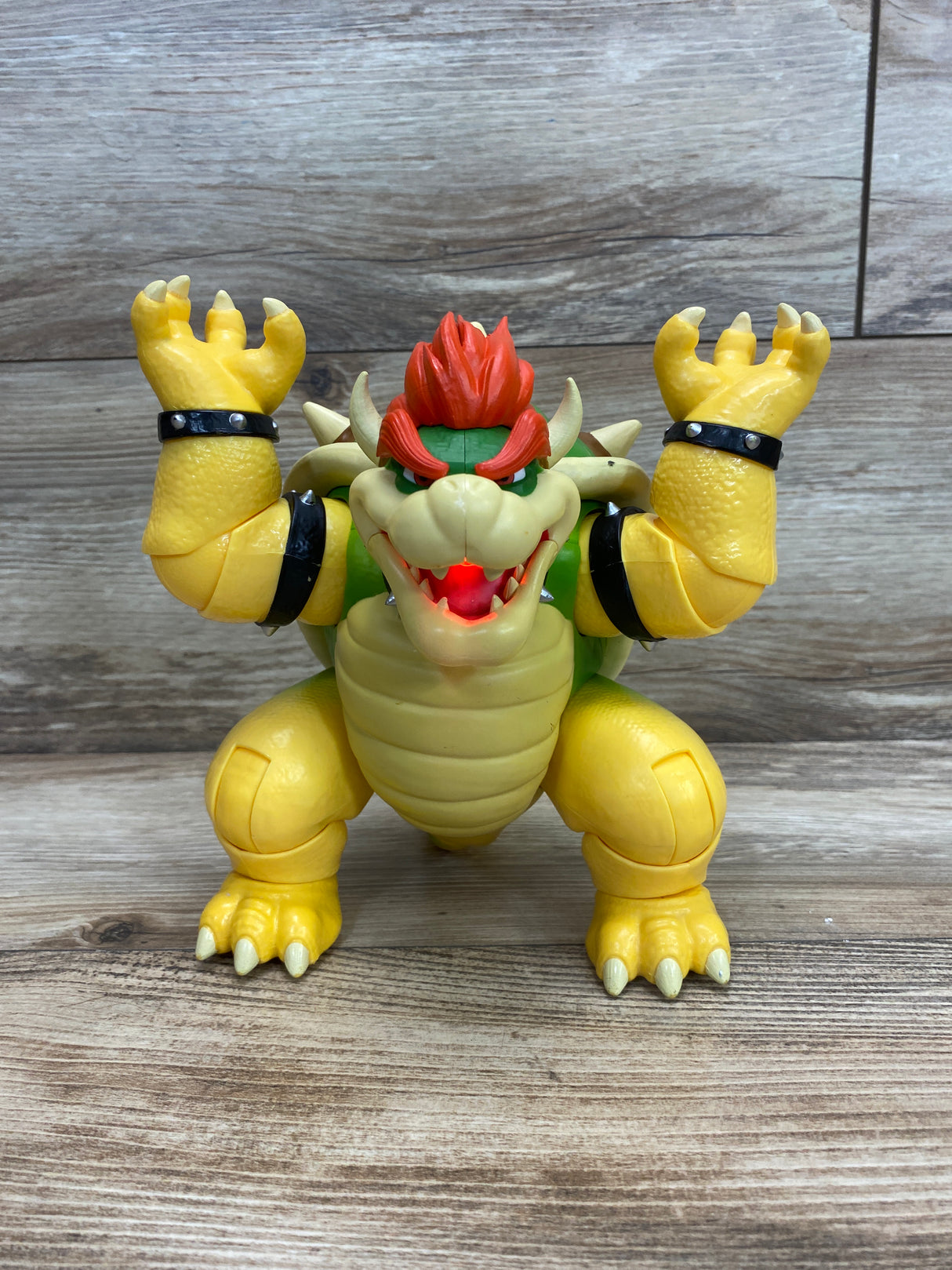 Nintendo The Super Mario Bros. Movie Bowser Figure with Fire Breathing Effect