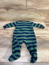 Absorba Striped Blanket Sleeper Green sz 6m