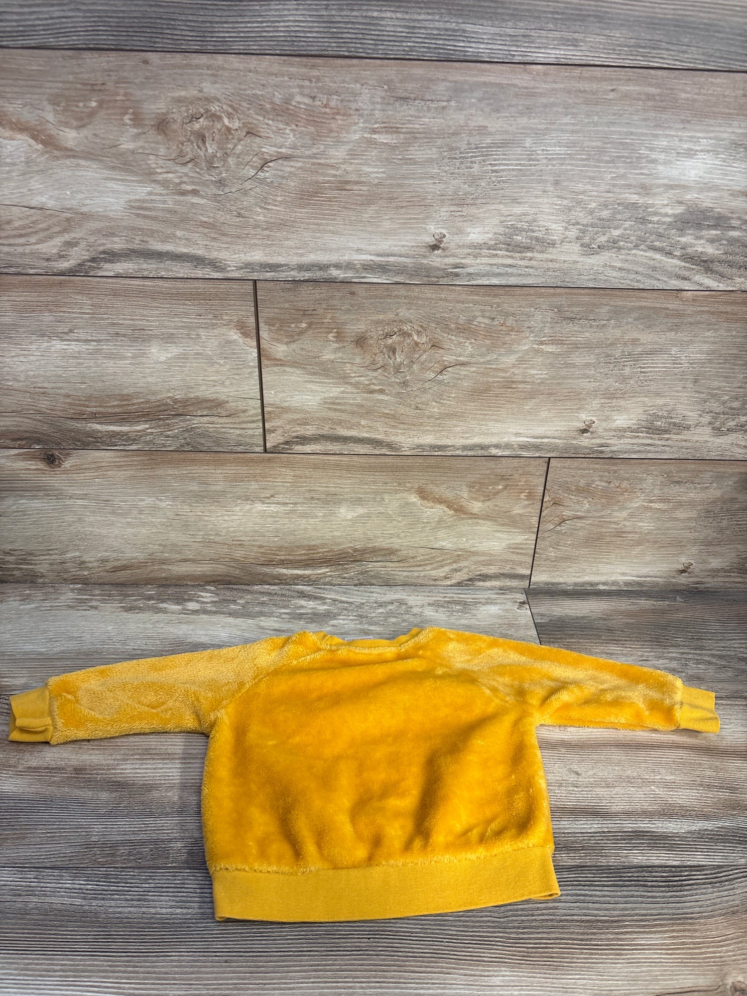 Disney Baby The Lion King Plush Pullover Sweatshirt Yellow sz 12m