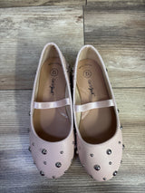Cat & Jack Studded Ballet Flats Pink sz 12c