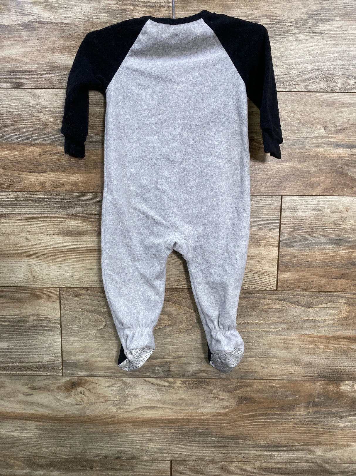 Kids Headquarters Firetruck Blanket Sleeper Black /Grey sz 12m