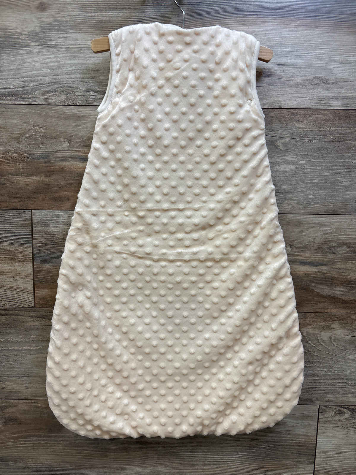 BabyInABag Plush Minky Dot 2.5TOG Sleep Sack Yellow sz 3-12m