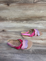 Cynthia Rowley Glitter Strap Sandals Pink sz 9c