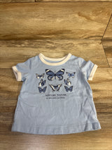 Jumping Beans Butterfly Shirt Blue sz 18m