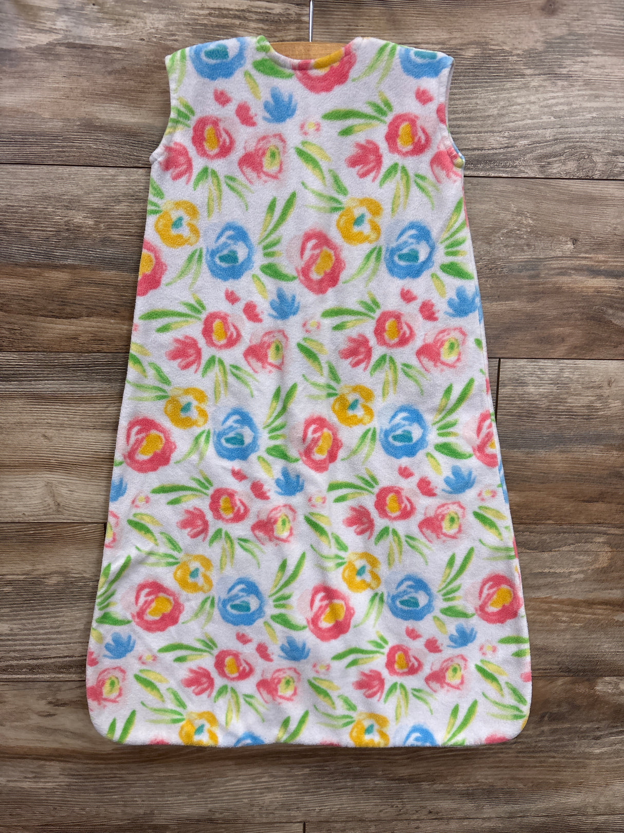 Halo Floral Fleece Sleepsack White sz 6-12m