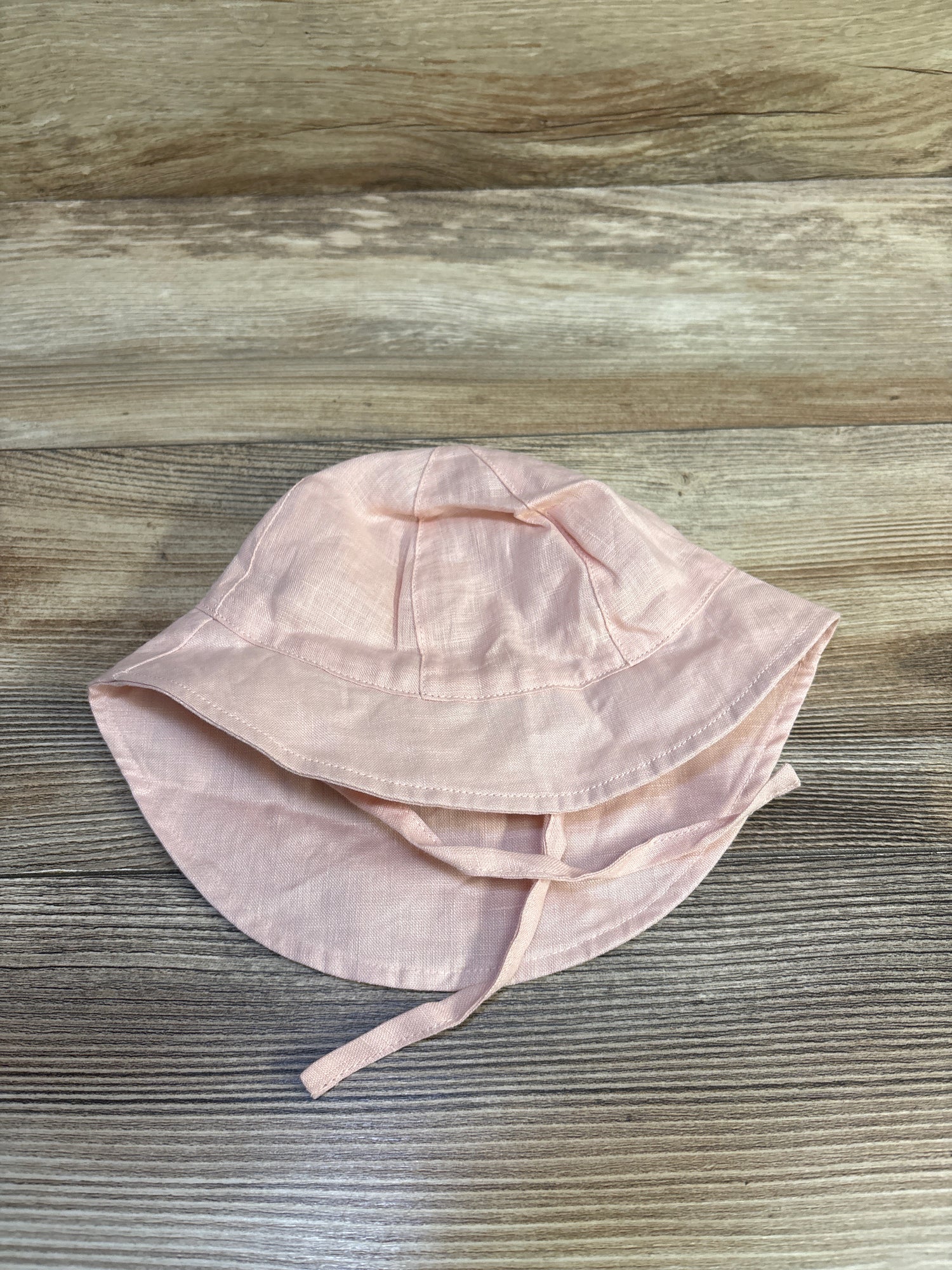 H&M Linen Sun Hat Pink sz Preemie/Newborn