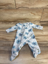Just One You Floral Sleeper Blue sz 3m